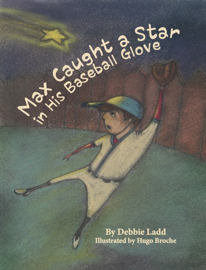 Max Caught a Star in His Baseball Glove Cover