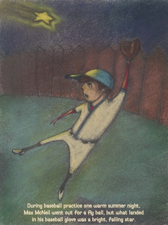 Max Caught a Star in His Baseball Glove p1